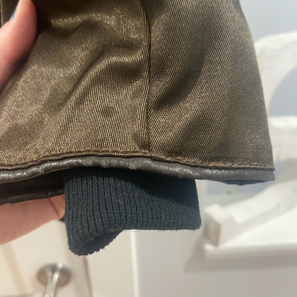 Vintage Butwin military / police jacket size 46 great condition shiny brown - Picture 14 of 16